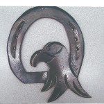 Horseshoe with Bird Head